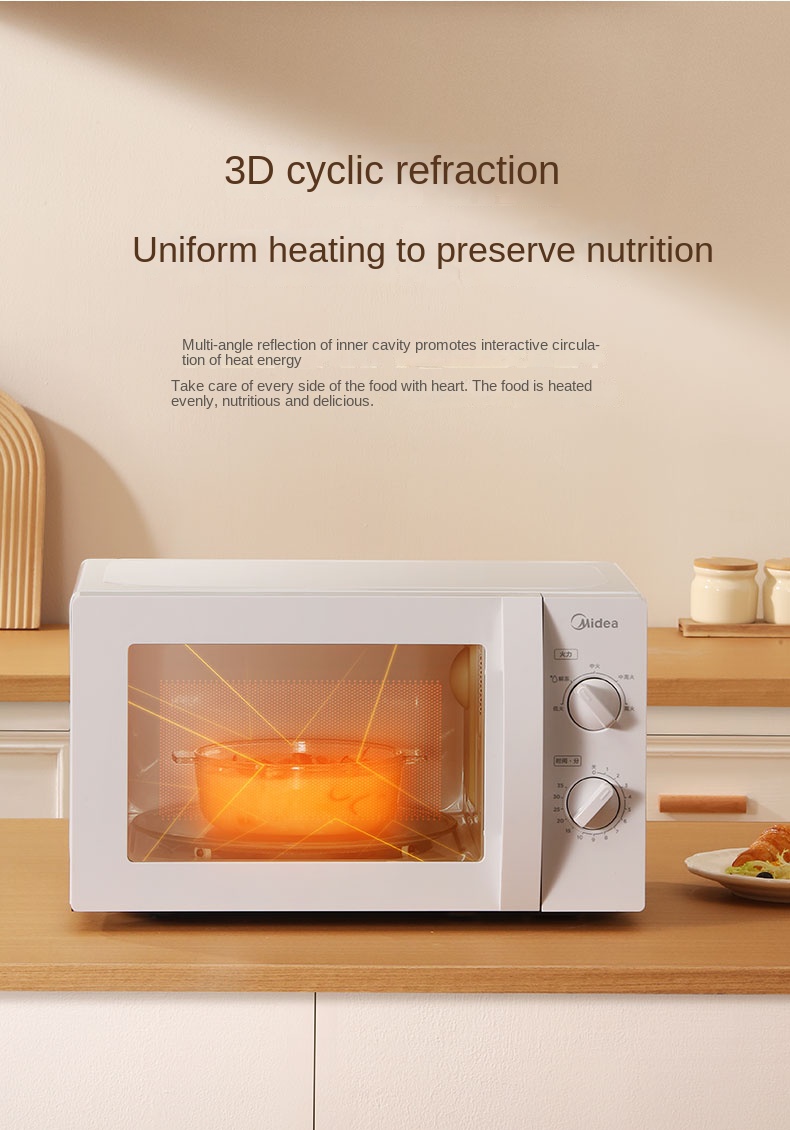 Title 15, Midea Built-in Microwave Oven for Home Use, Sma...