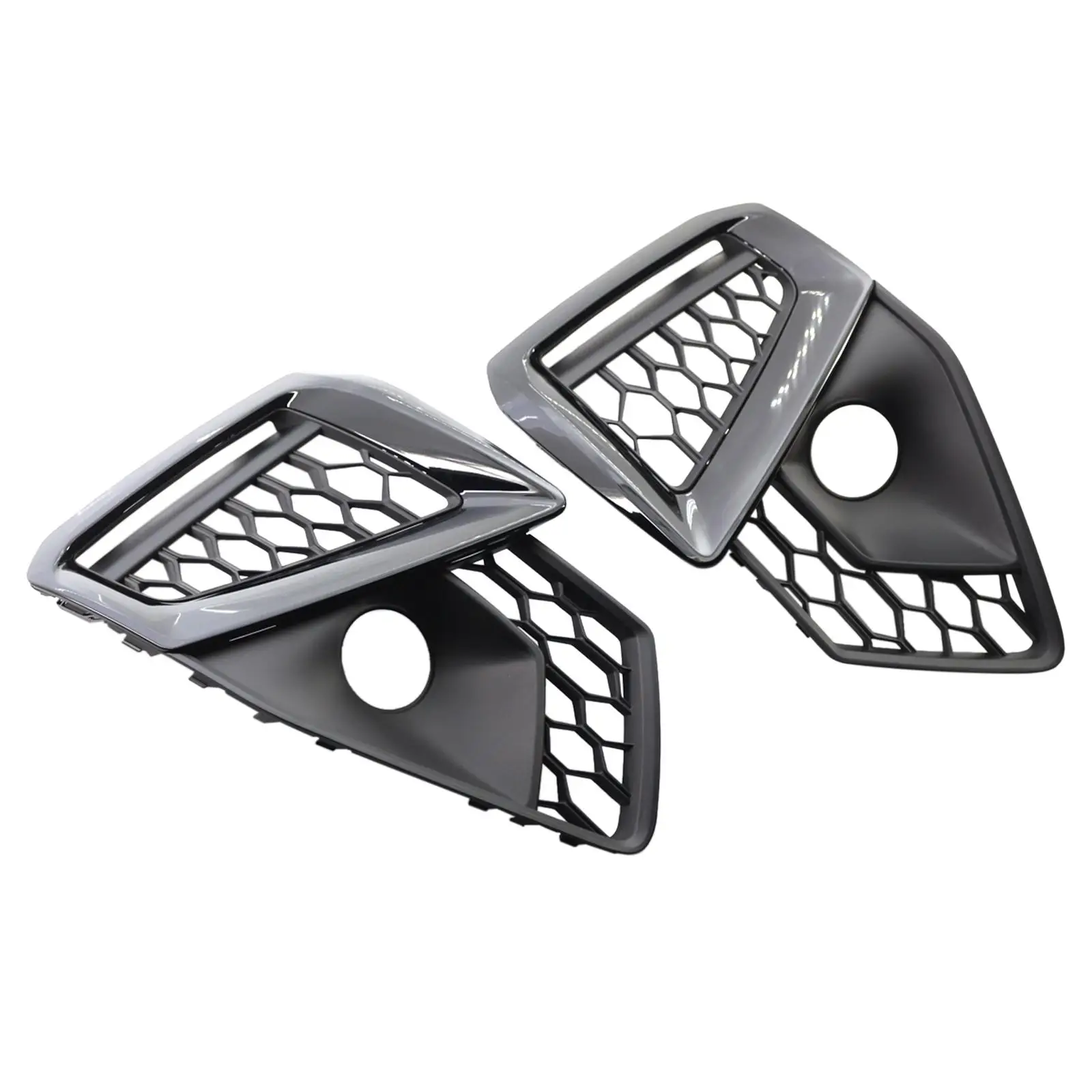 2x Fog Lamp Grille Fit for A4 20-22 8W0807682Amt94 Vehicle Parts