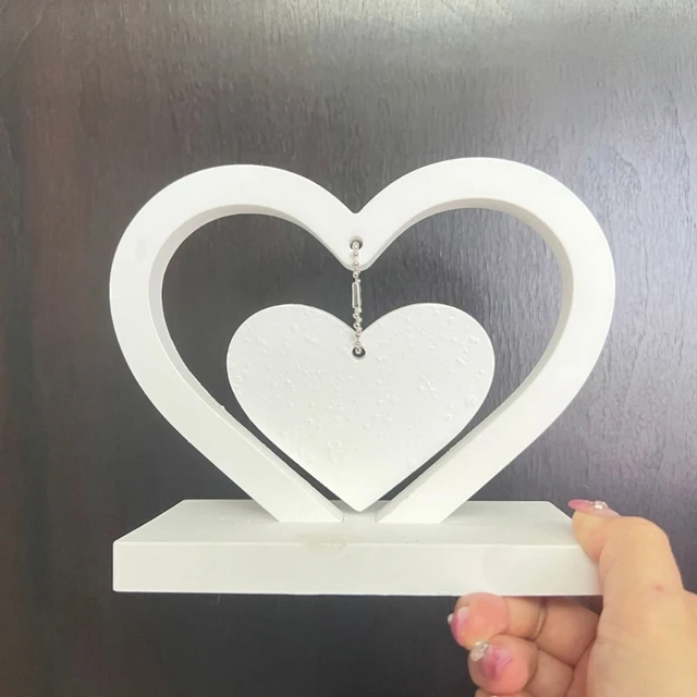3 Pieces Resin Photo Frame Molds Heart Rectangle Shape Silicone Picture  Mold for Casting, DIY Personalized Epoxy Photo Frame Mold for Crafts Table