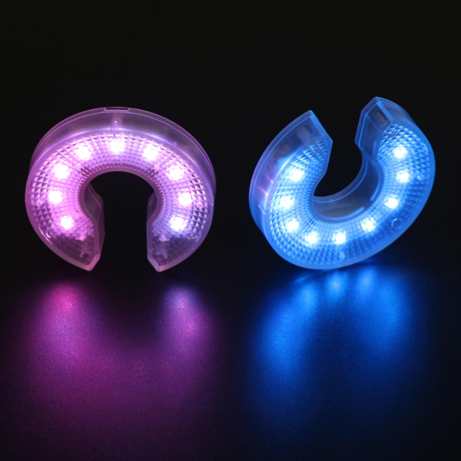 Golf Hole Lights Glow Lamp Luminous Glow in The Dark Cups Glowing Golf Hole for Beach Camping Men Women Party Training Tool