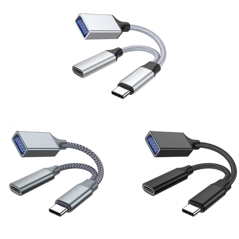 PD10W Schnelllade-USB-Typ-C-zu-USBC-OTG-Adapterkabel für Mobiltelefon-Laptop – Detail 1