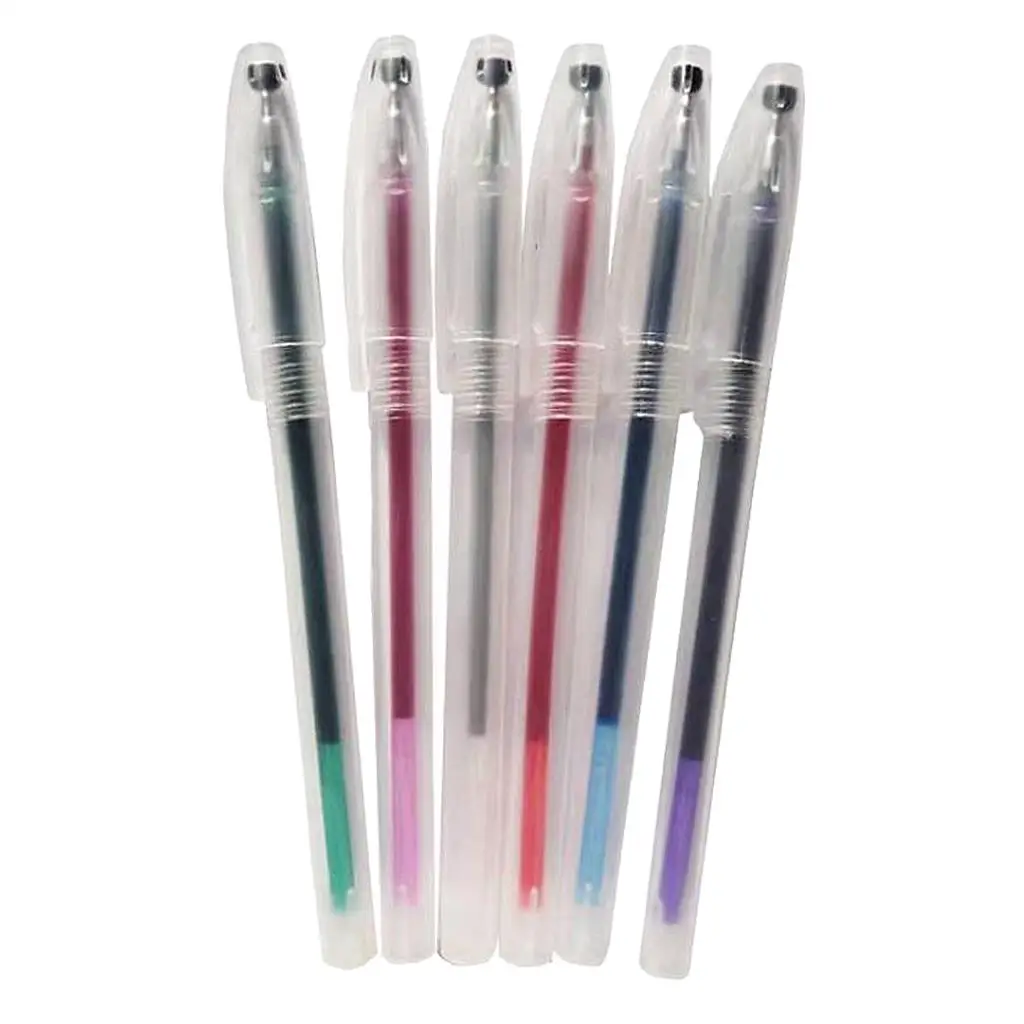 6x Water Soluble Pen Vanishing Fabric ink for marker Pen DIY Sewing Patchwork