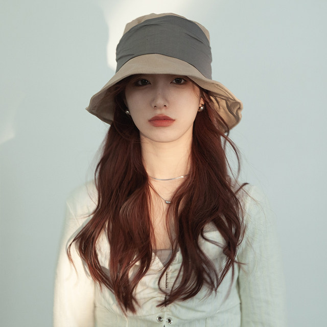 Japanese Retro Cotton and Linen Bucket Hats for Women Summer