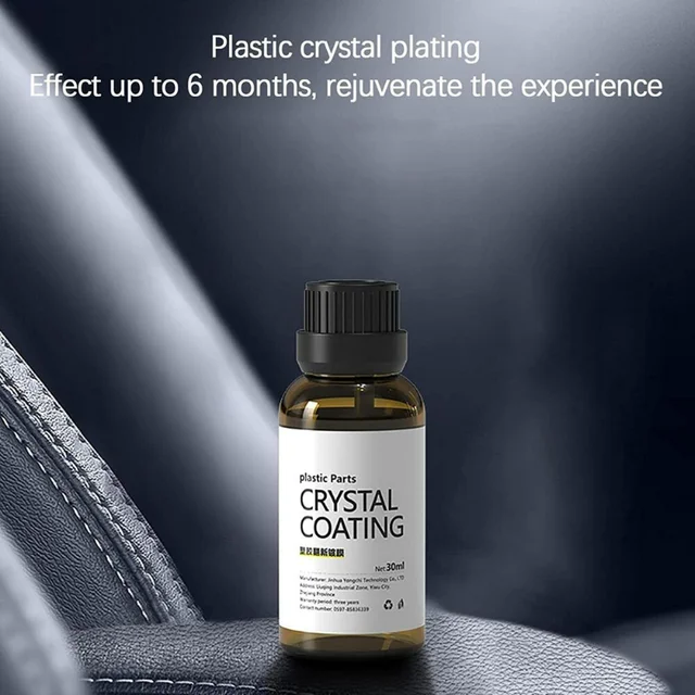 30ml Plastic Parts Car Agent Car Retreading Agent Crystal Coating – the  best products in the Joom Geek online store