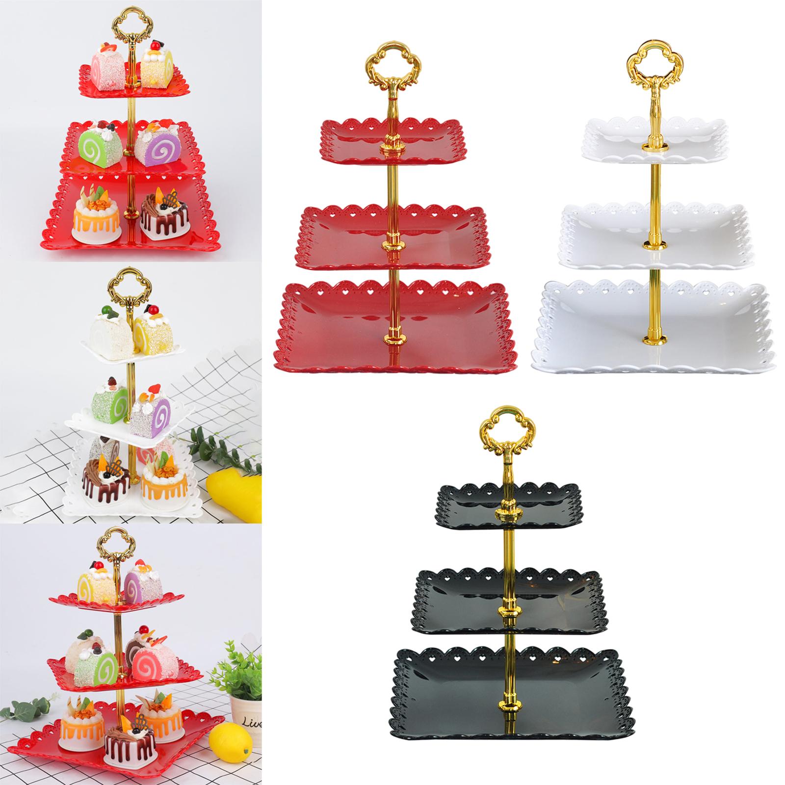 Multipurpose Cupcake Stand Pastry Serving Platter for Home Dining Table Birthday Party