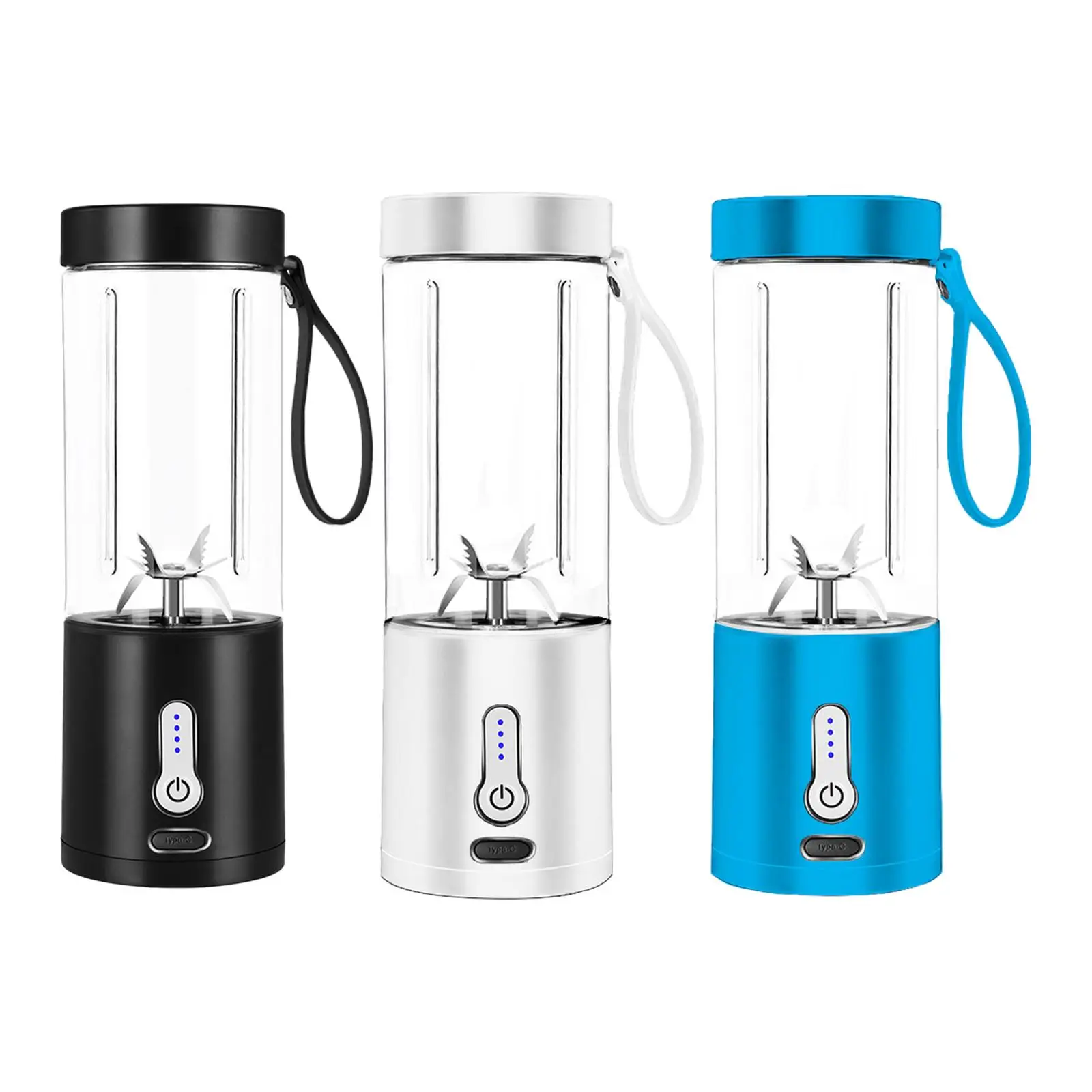 Portable Juice Blender Maker Cup Smoothie Milkshake Maker for Office Home