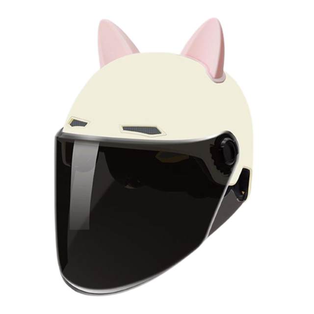 Motorcycle Helmets Lightweight Cute Riding Helmet for Adults Women Men