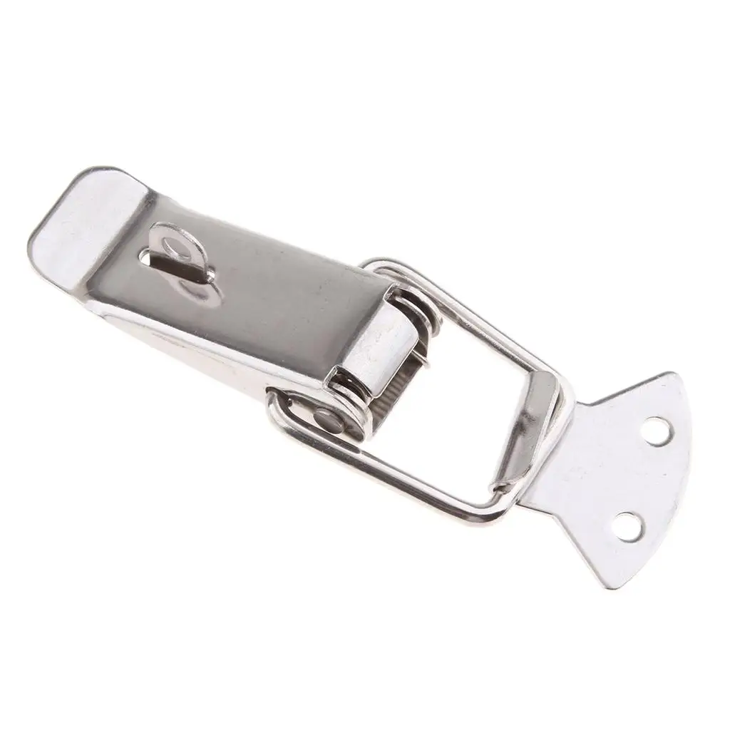 Stainless Steel Locker  clip and clamp Hasp//Clamp Anti-Rattle Latch for Boat