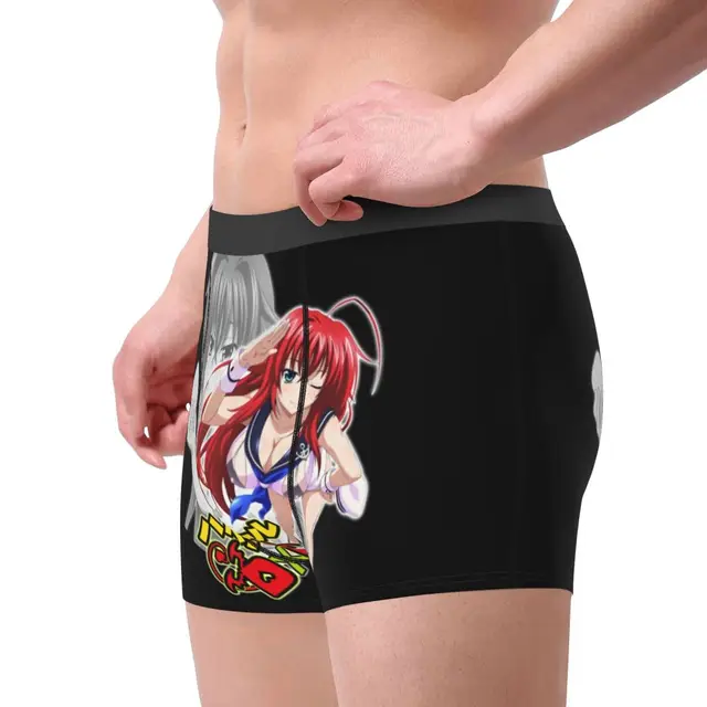 Sexy Girl High School Japanese Anime Dxd Silhouette Underwear Men Sexy  Print Custom Boxer Shorts Panties - AliExpress