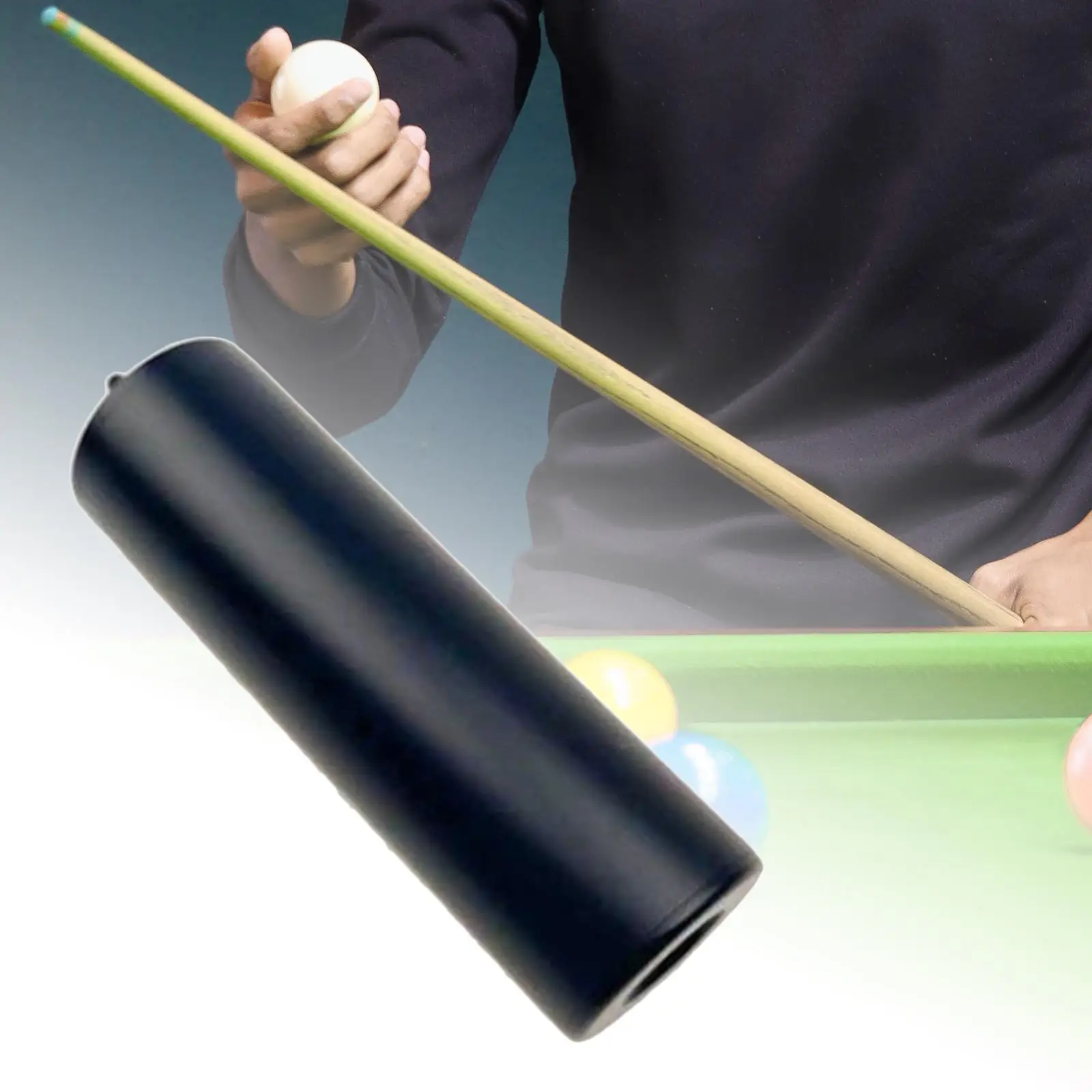 Lightweight Pool  Extender Billiards  Extension Lengthen Tools Aluminum Alloy 4.7inch Pool  End Extender