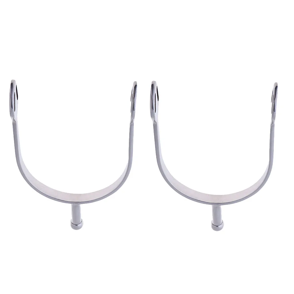 1 Pair Stainless Steel Horse  Equestrian Training Horse Riding
