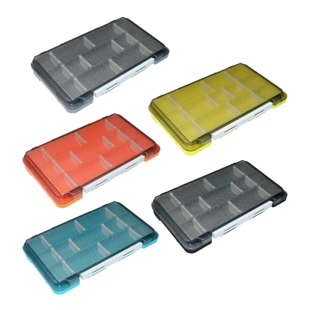 Waterproof Fishing Tackle Box Hooks Storage Trags Organizers Box  Transparent Adjustable Dividers Terminals Tackle Boxes - AliExpress