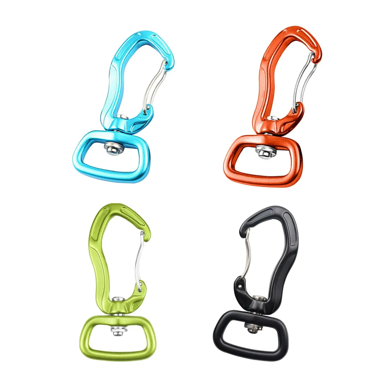 Heavy Duty Swivel Carabiner Clip Locking Multifunctional 360 Rotating Key