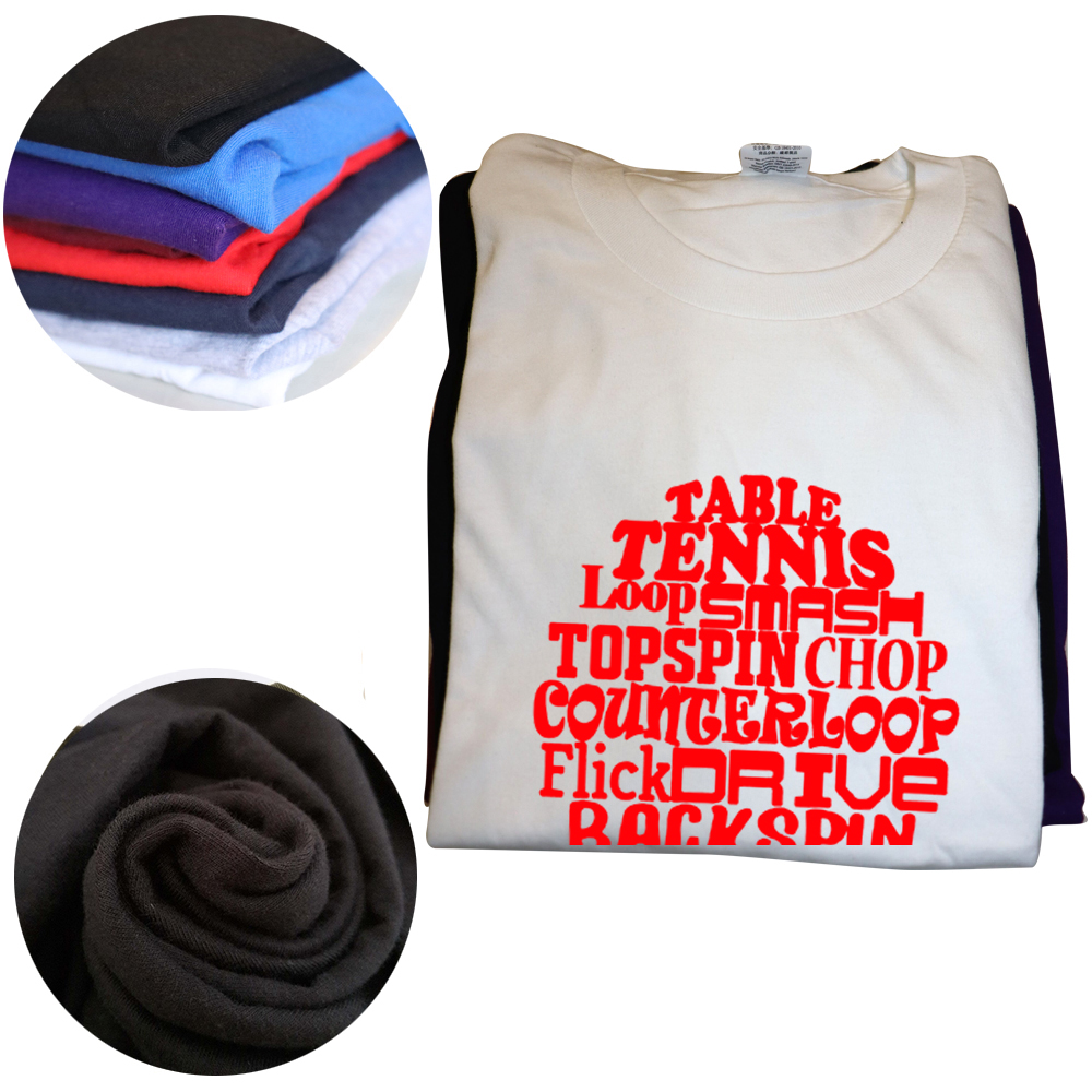 Lustige Tischtennis Wort Wolke T Shirts Grafik Baumwolle Streetwear Kurzarm Geburtstag Geschenke Ping Pong T-shirt Herren Kleidung – Detail 4