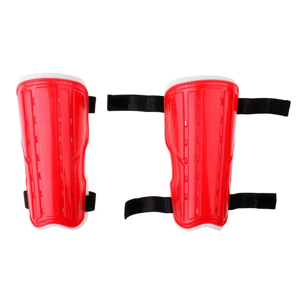 1 Pair Soccer Shin Guard Unisex Adults Kids Football Sports Leg Support Protector Pads - Choose Colors