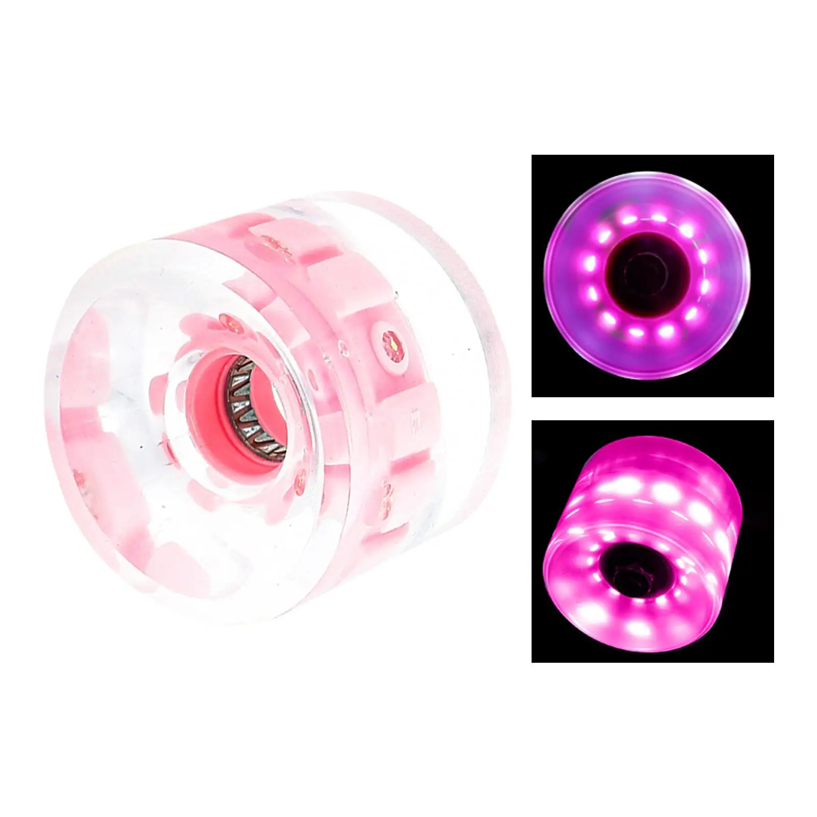 Durable Skateboard Wheels 78A Repair 70Mmx51mm Light up Roller for Double Row
