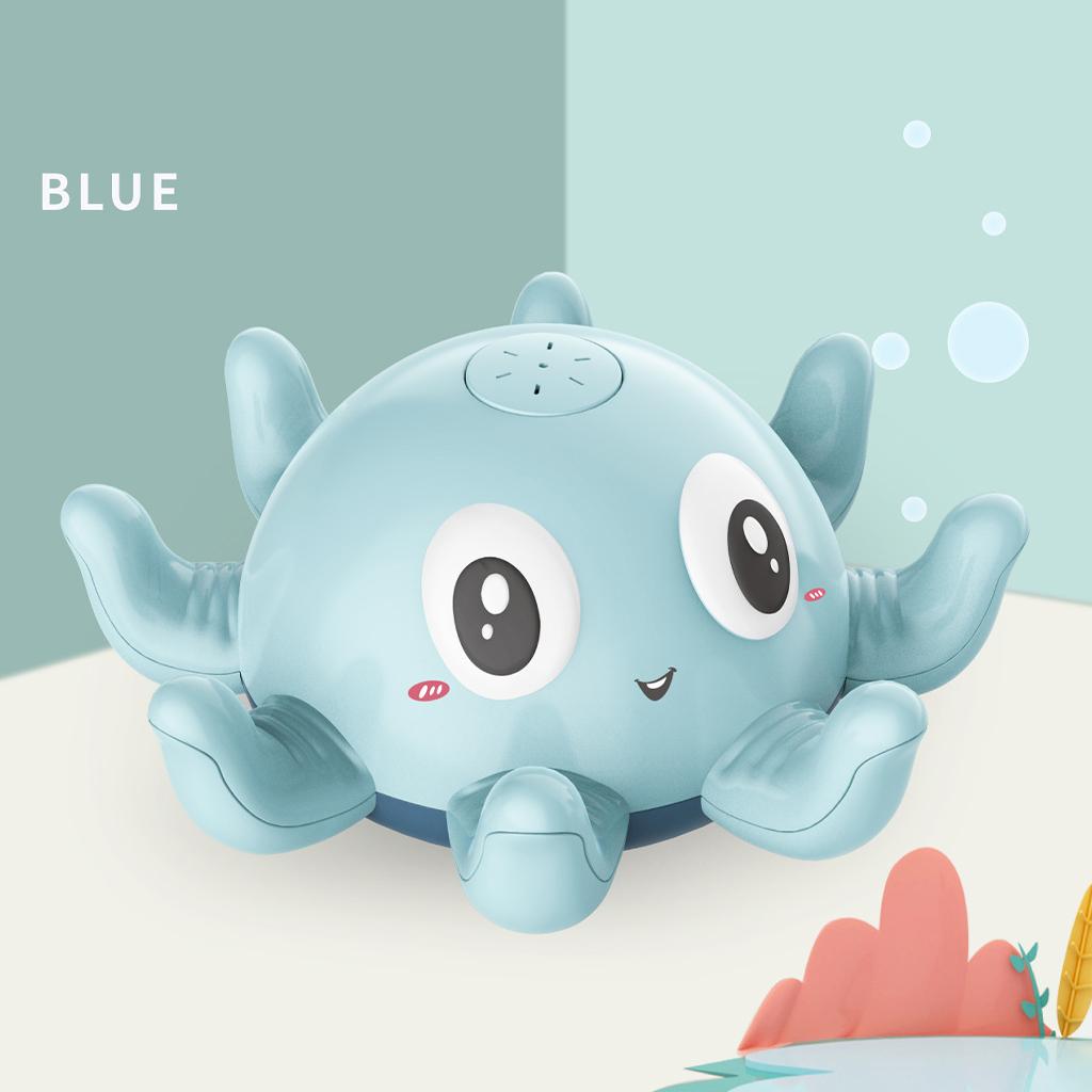 Cute Light Up Sprinkler Octopus with LED Light Swim Pool Paddling Floating Bathroom Squirt Bath Toys Party Favors