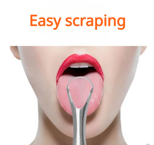 Best of Portable Stainless Steel Tongue Scraper Remove Bad Breath Fresh Breath Cleaner Brush Tongue Coating Brush Oral Hygiene Supplies Reviews & Tips - Image 4