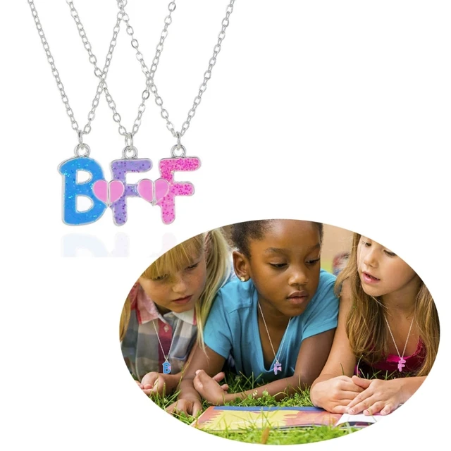 Buy El Regalo 2 PCs Girls Sister Necklace Gifts, Big Sister Little Sister  Jewelry Gift for 2,Rainbow Broken Heart BFF Friendship Pendant for Kids  Teens Women (Big Sis Lil Sis) at Amazon.in