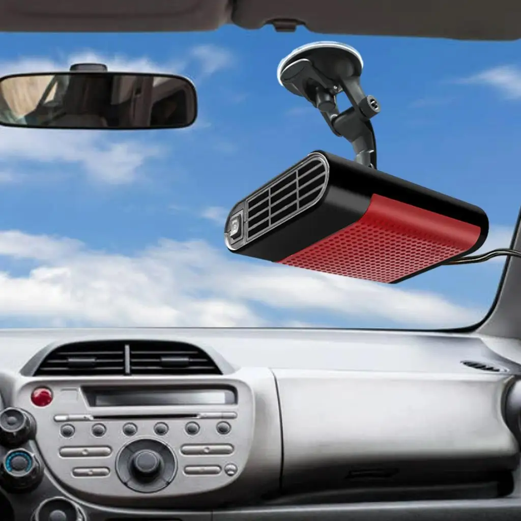 Car Heater Fan Defroster Defogger Portable Anti-Fog Dryer for All Cars