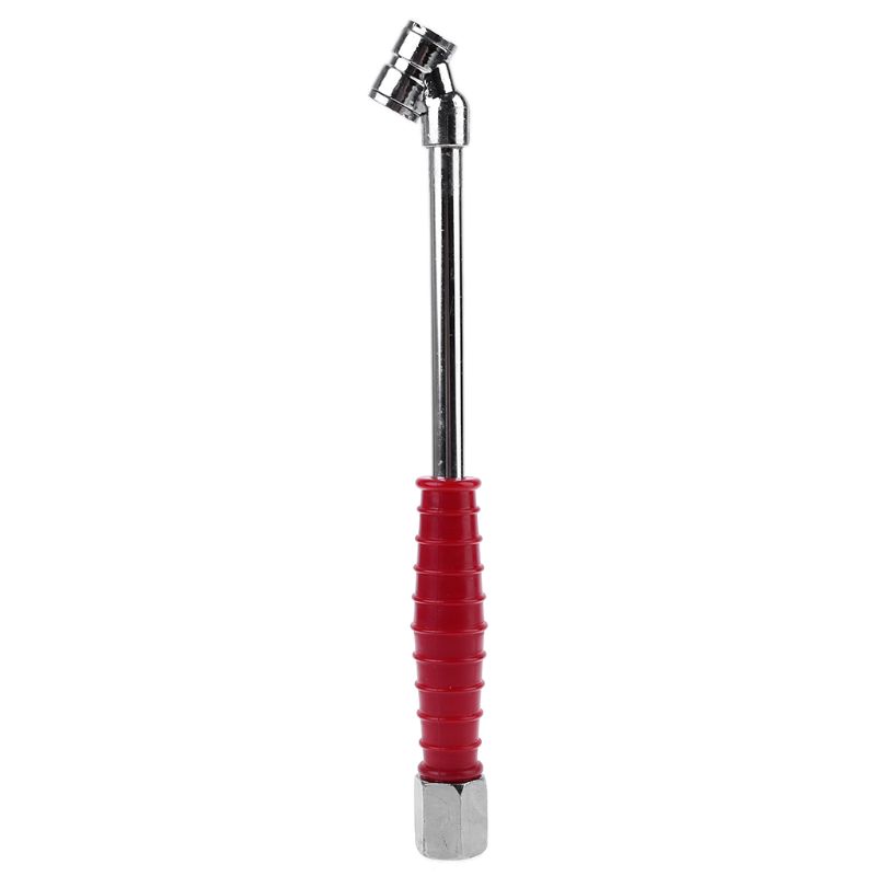 Dual Air Reifen Chuck für Kopf Reifen Inflator Stange 1/4 Zoll NPT mit Griff passt für Auto Lkw Bus Traktor RV Kompakte größe 367D – Detail 9