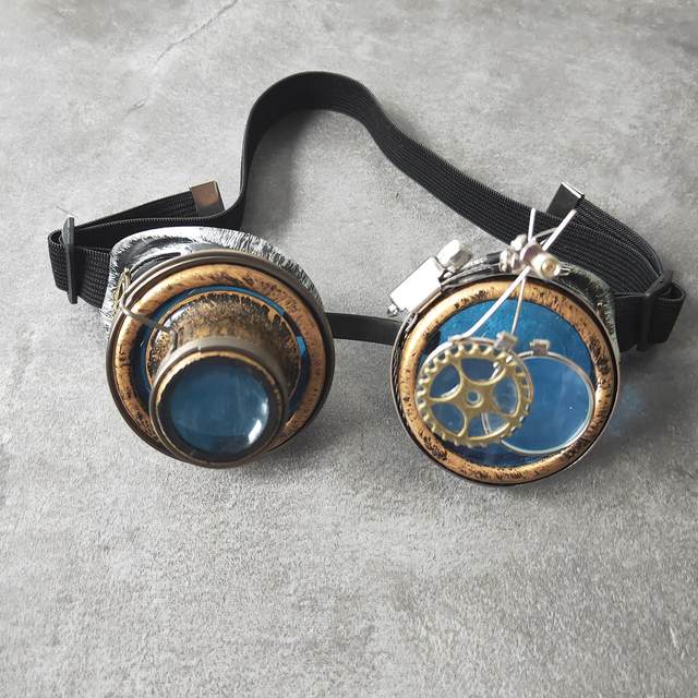 Lunettes De Soleil Steampunk Lunettes Steampunk Vintage à Rivets