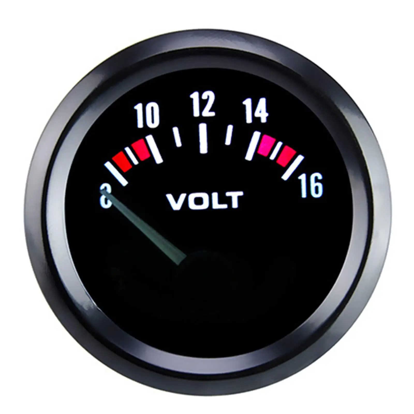 Car Voltmeter 52mm Volt Gauge Meter for Bicycle Automotive Motorcycle