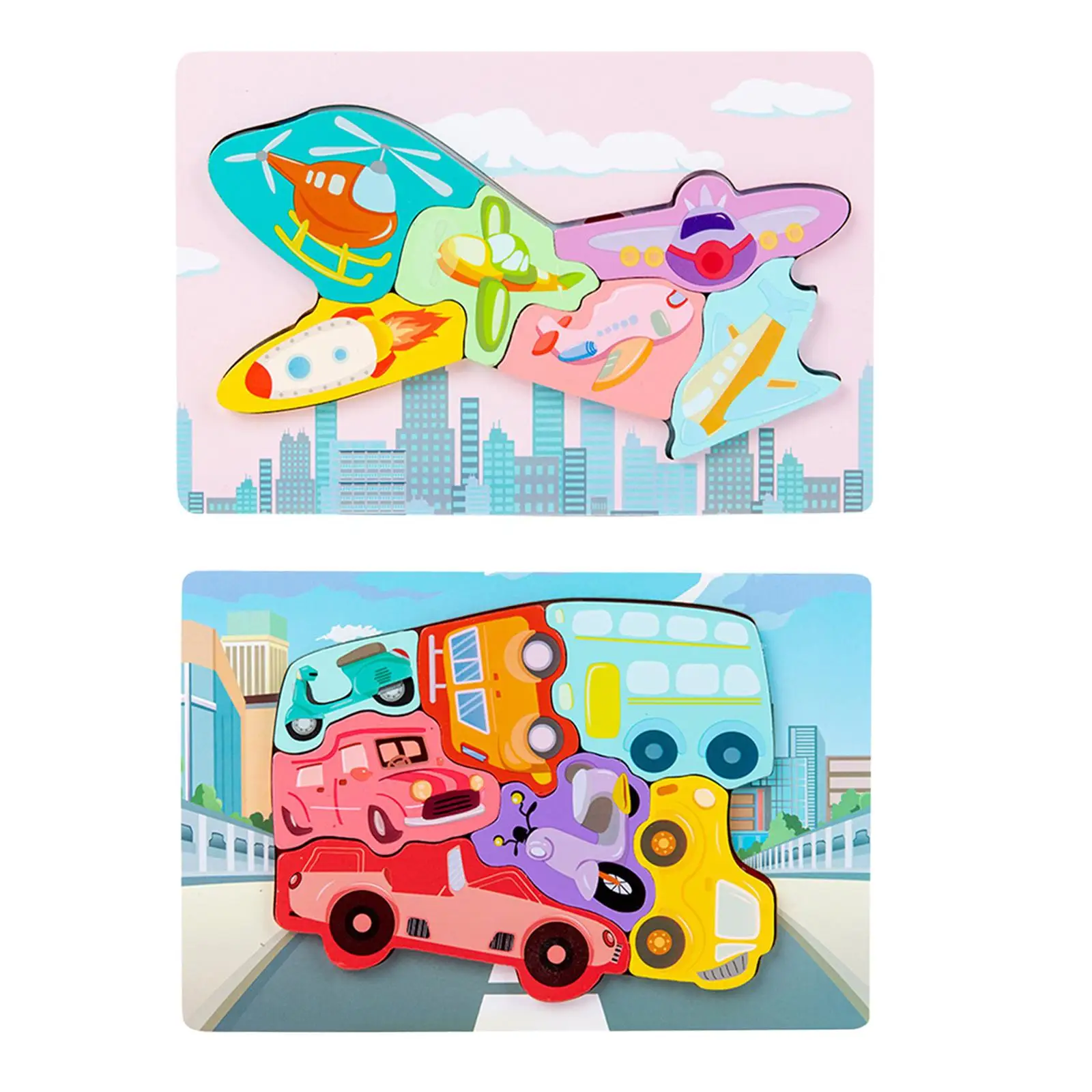 Jigsaw Cartoon Birthday Gifts Educational Preschool Toys Brain  Boards Toys  Toys Toddlers Baby Boy And Girl
