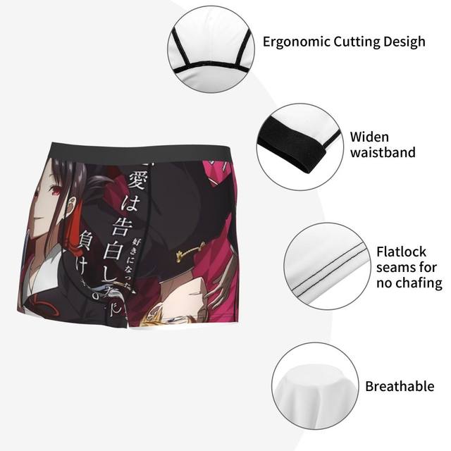 Animes Nagatoro Don't toy with me miss Nagatoro Underpants Breathbale  Panties Male Underwear Print Shorts Boxer Briefs - AliExpress