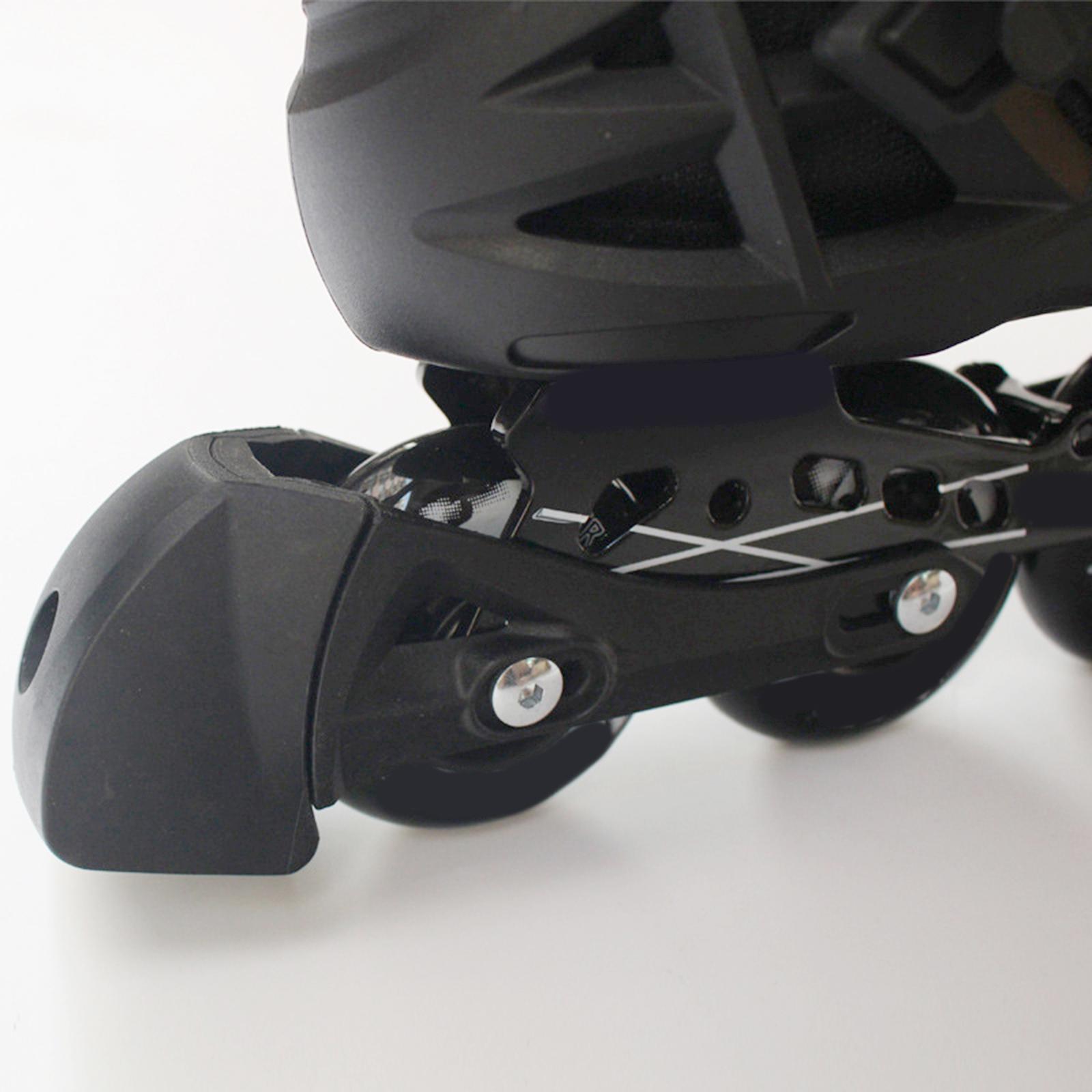 Inline Skates Brakes Block Stopper Non Slip Skating Roller Skate Brakes Brake Pad Inline Roller Wheels Brake Frames