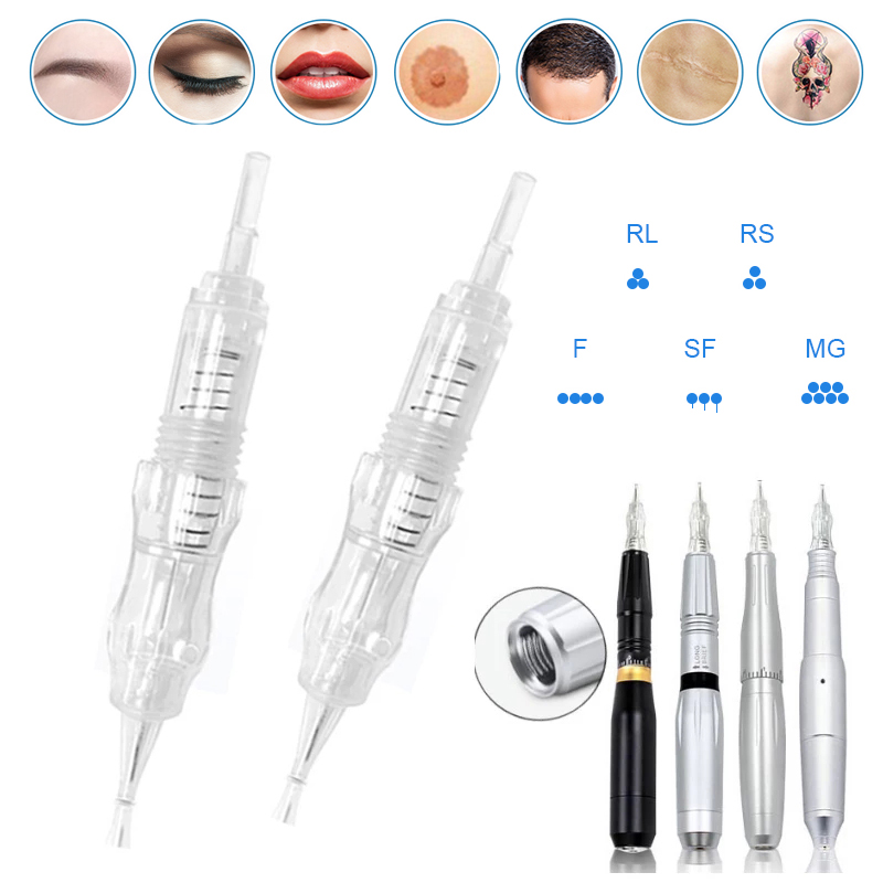 Best of BMX 20Pcs Disposable Permanent Makeup Tattoo Needles RL RS F SF RM MG Eyebrow Tattoo Cartridges For Microblading Machine Pen Reviews & Tips