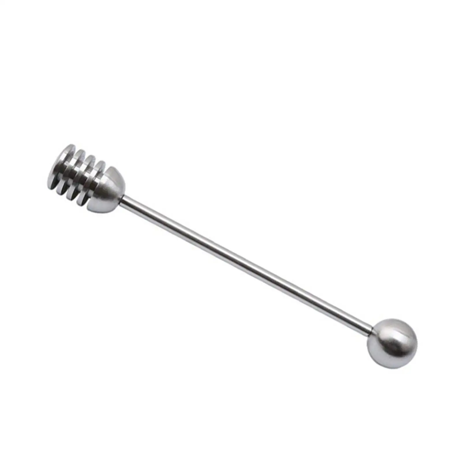 Solid Stainless Steel Honey Dipper Rod kitchen Gadgets Length 16cm Wear