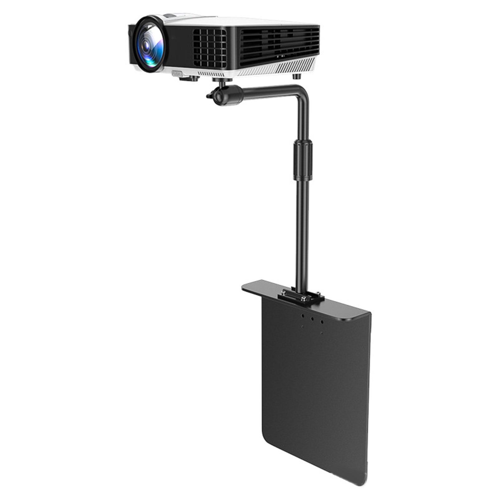 Multifunctional Projector Mount Bracket Fittings No Drill Durable Plug in Professional Retractable for Hotel Office Bedroom Sofa