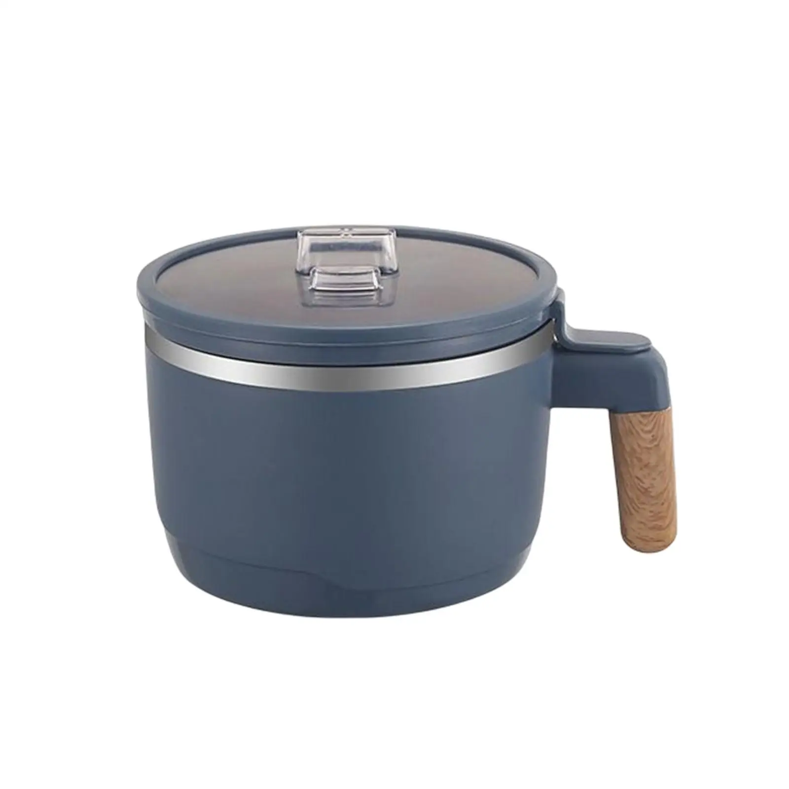 Stainless Steel Ramen Bowl Kitchen Tableware Stockpot with Drain Basket for Kitchen