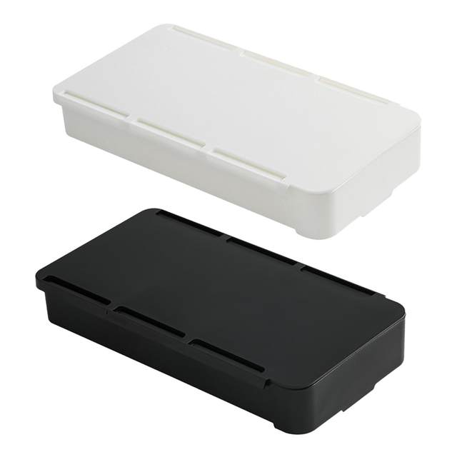 Tiroir Sous Bureau Auto-Adhésif - Rangement Discret Pour Stylos Et Petits Objets