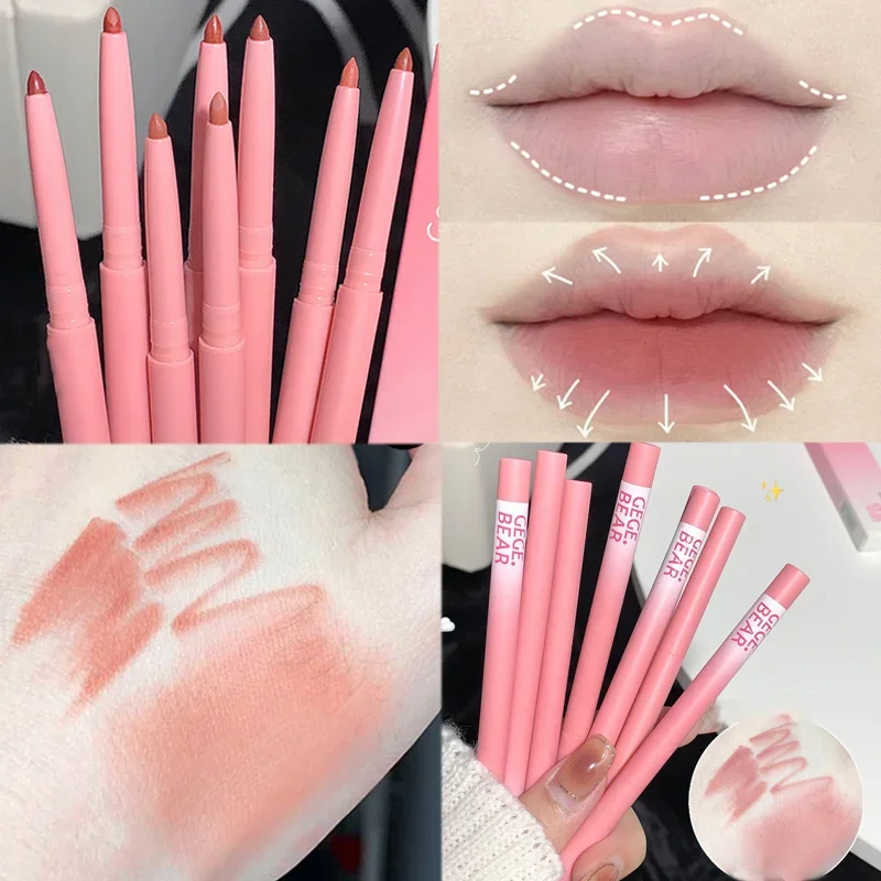 Best of New Lip Liner Pencil Set Matte Nude Contour Lipstick Waterproof Lasting Outline Lips Shape Lipstick Pen Lips Makeup Cosmetics Reviews & Tips