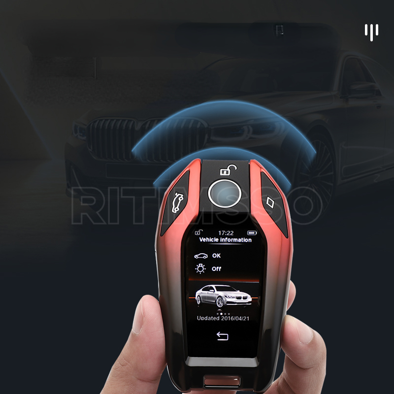 Copertura Della Cassa Chiave dell'automobile Sacchetto Chiave Per Bmw 1 3 5 7 Serie X1 X3 X5 X6 X7 F30 G20 F34 f31 G30 G01 F15 G05 I3 M4 Accessori Auto-Styling - S0ae4c37ebe624d8580ee7d991219f5b9r