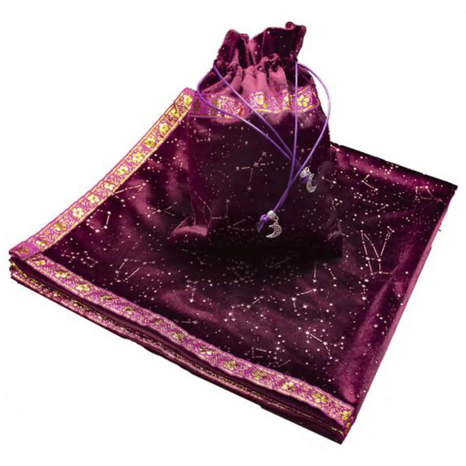 Square Alter Pagan Spiritual Celestial Deck Cloth for  Supplies