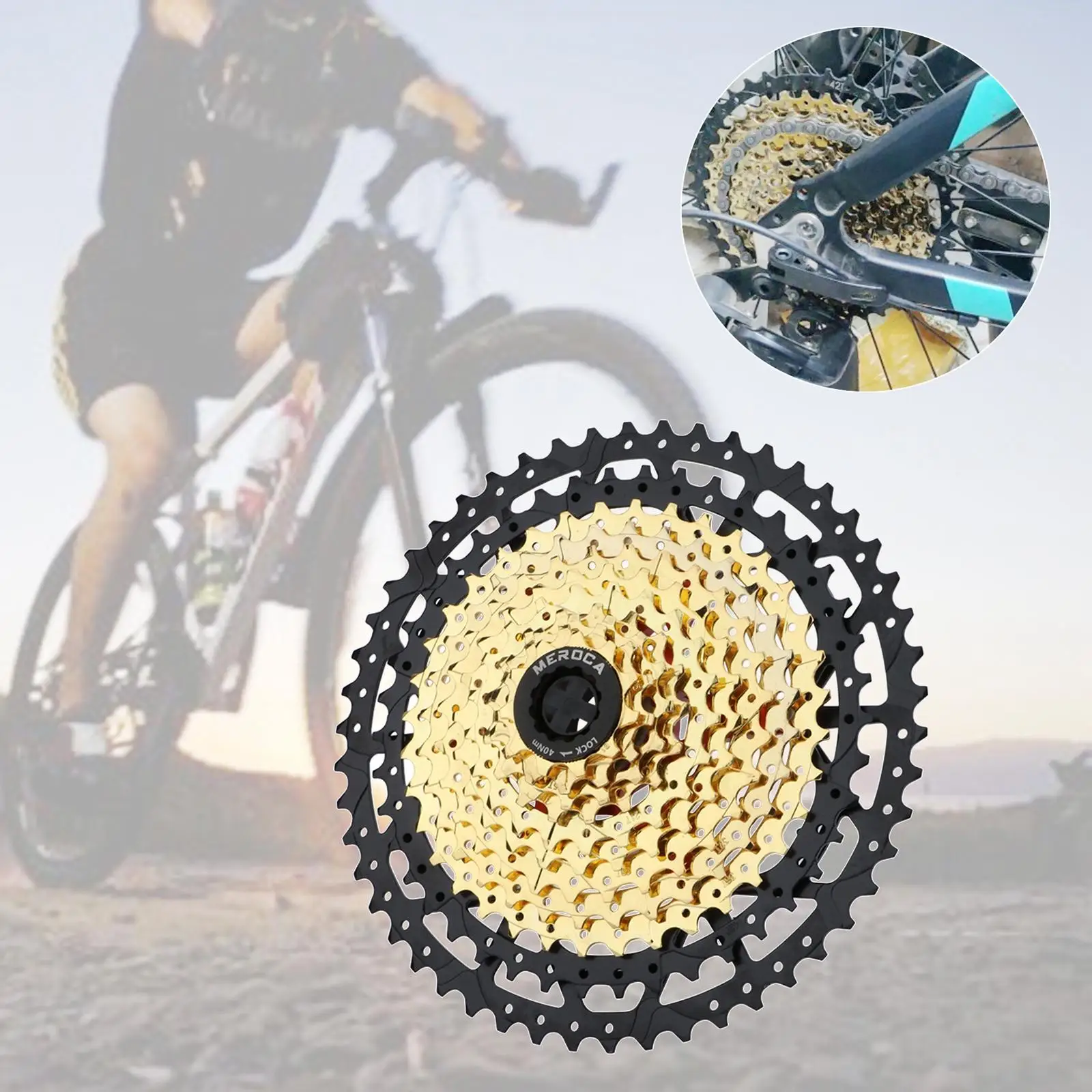 Bicycle Cassette Freewheel 9 10 11 12 Speed Sprocket Repair for MTB Cycling