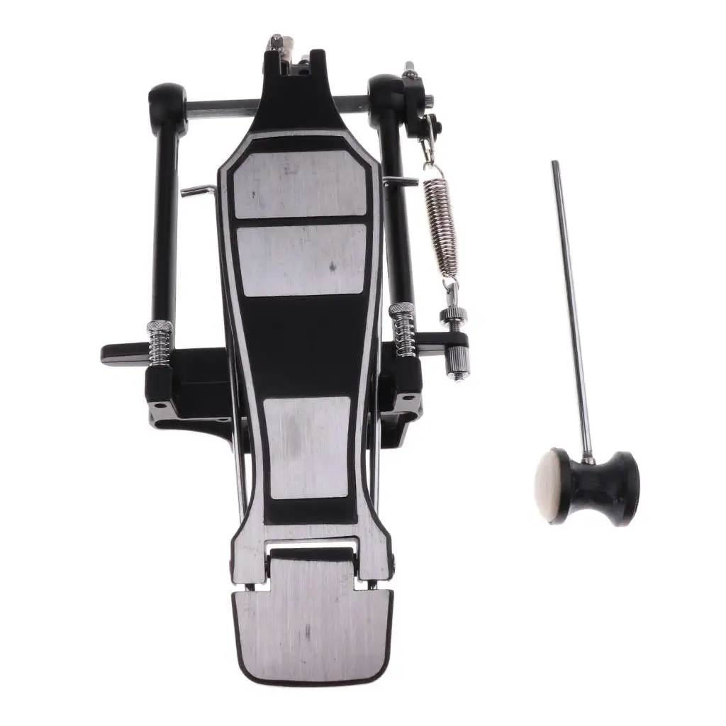 Rack Drum Pedal Set with Drum Beater Single Chain  for Drummer