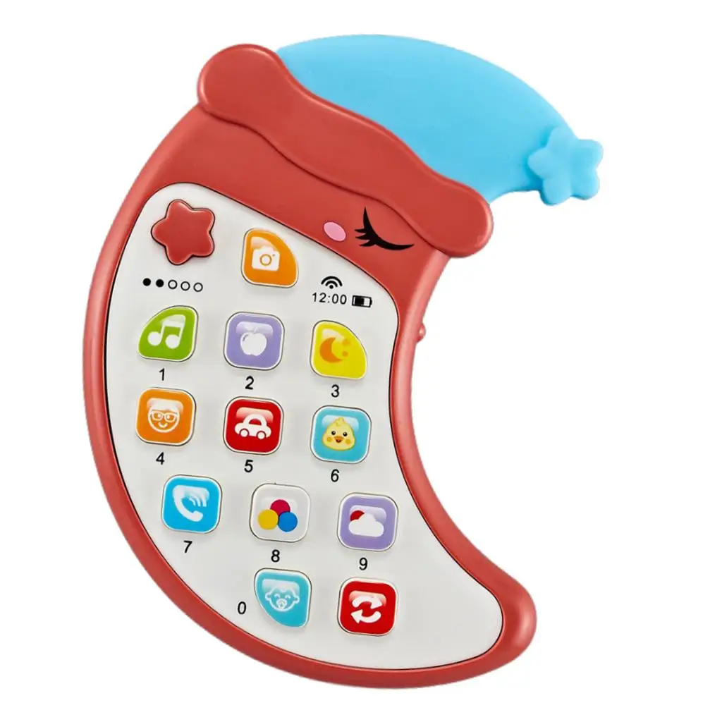 Kids Baby Toy Mobile Music Phone Education Learning Animal Names Weather Color