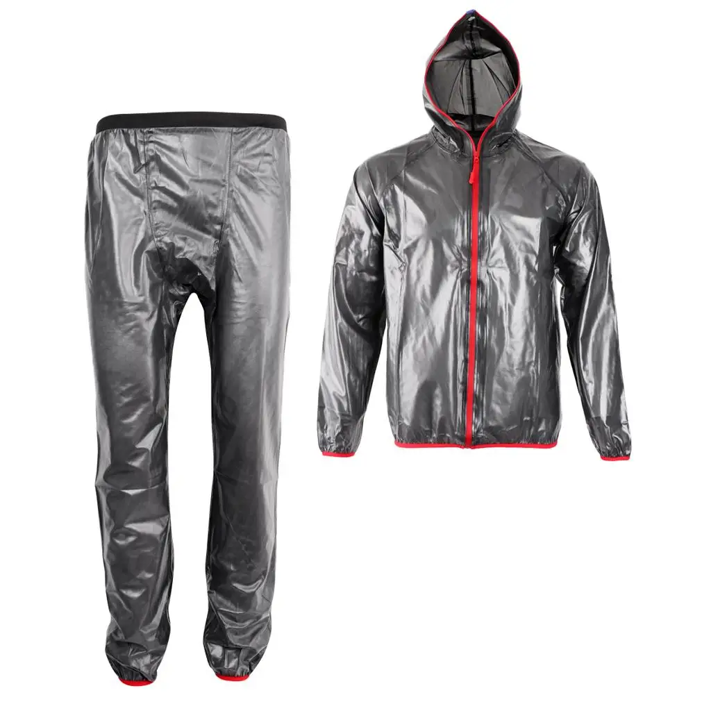 Waterproof Windproof Jacket  and Pant Suits for Outdoor Cycling Running Hiking Riding Fishing