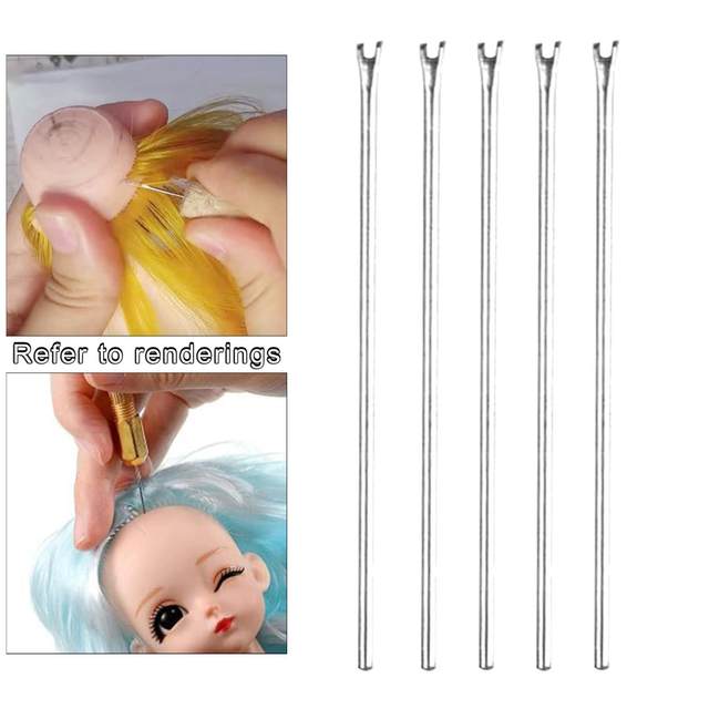 Doll Hair Rerooting Tool Doll Hair Needles for Wig Making Supplies  Accessories