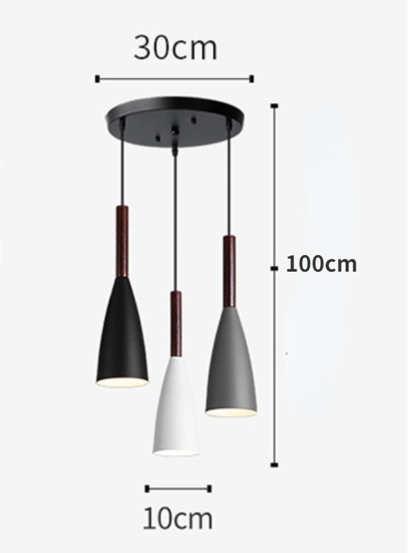 moderna sala de estar cabeça iluminação nordic minimalista pingente luz sobre mesa jantar cozinha ilha decoração do quarto luminárias