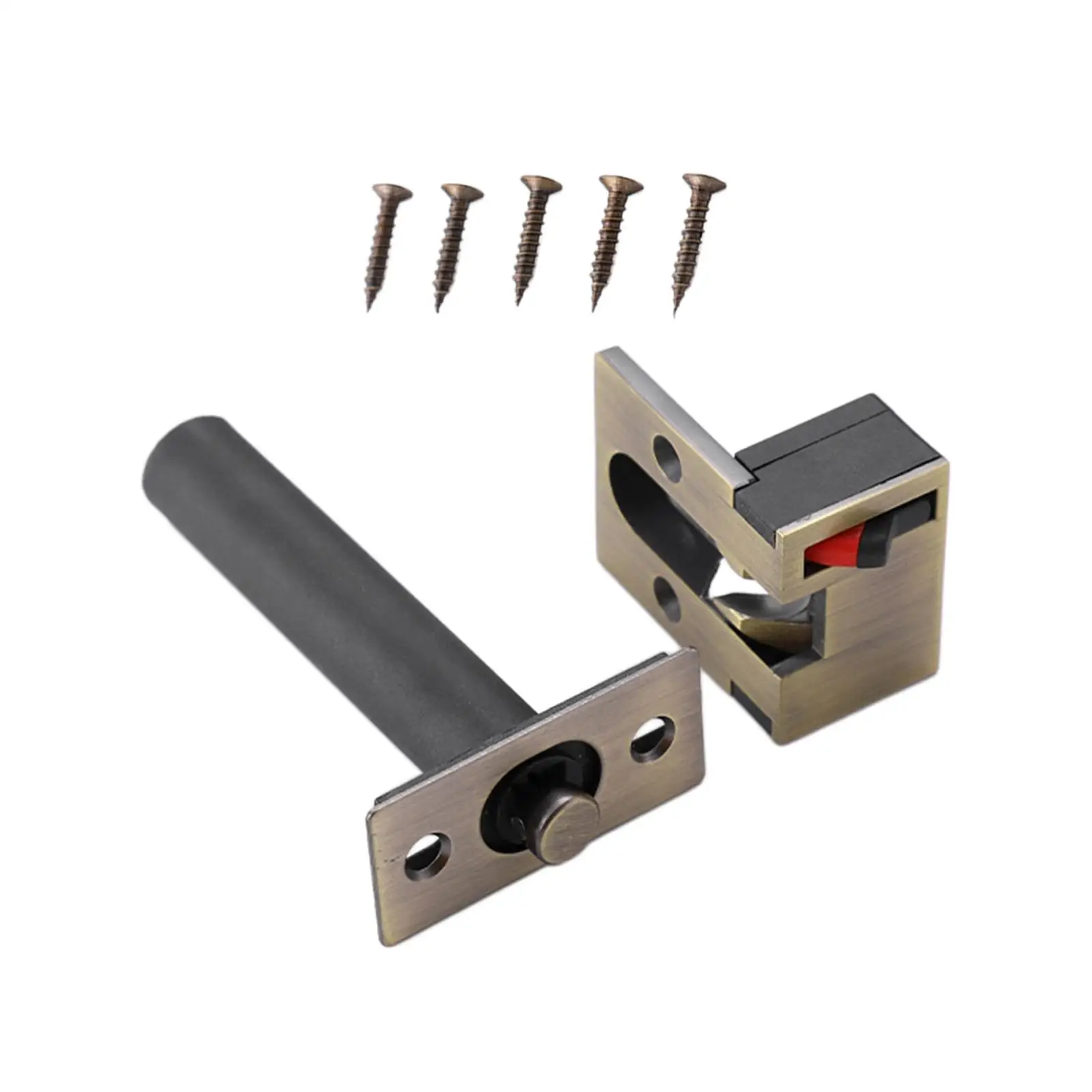 Door chain lock with 4 screws, heavy duty door bolt lock, simple