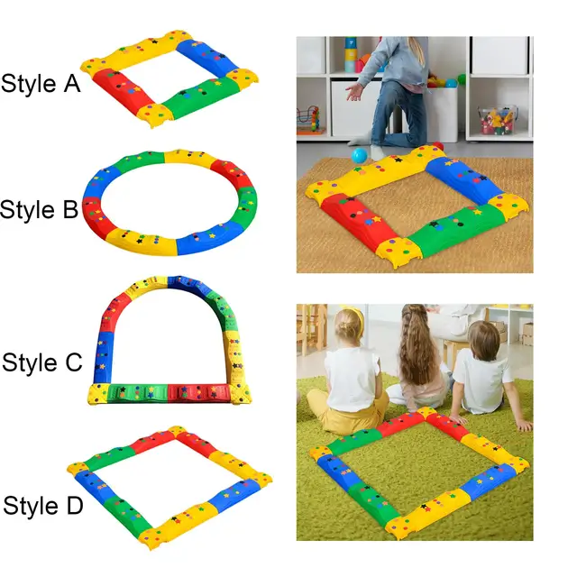 Kids Balance Beams Sensory Toys Multiple Obstacle Course for Boys