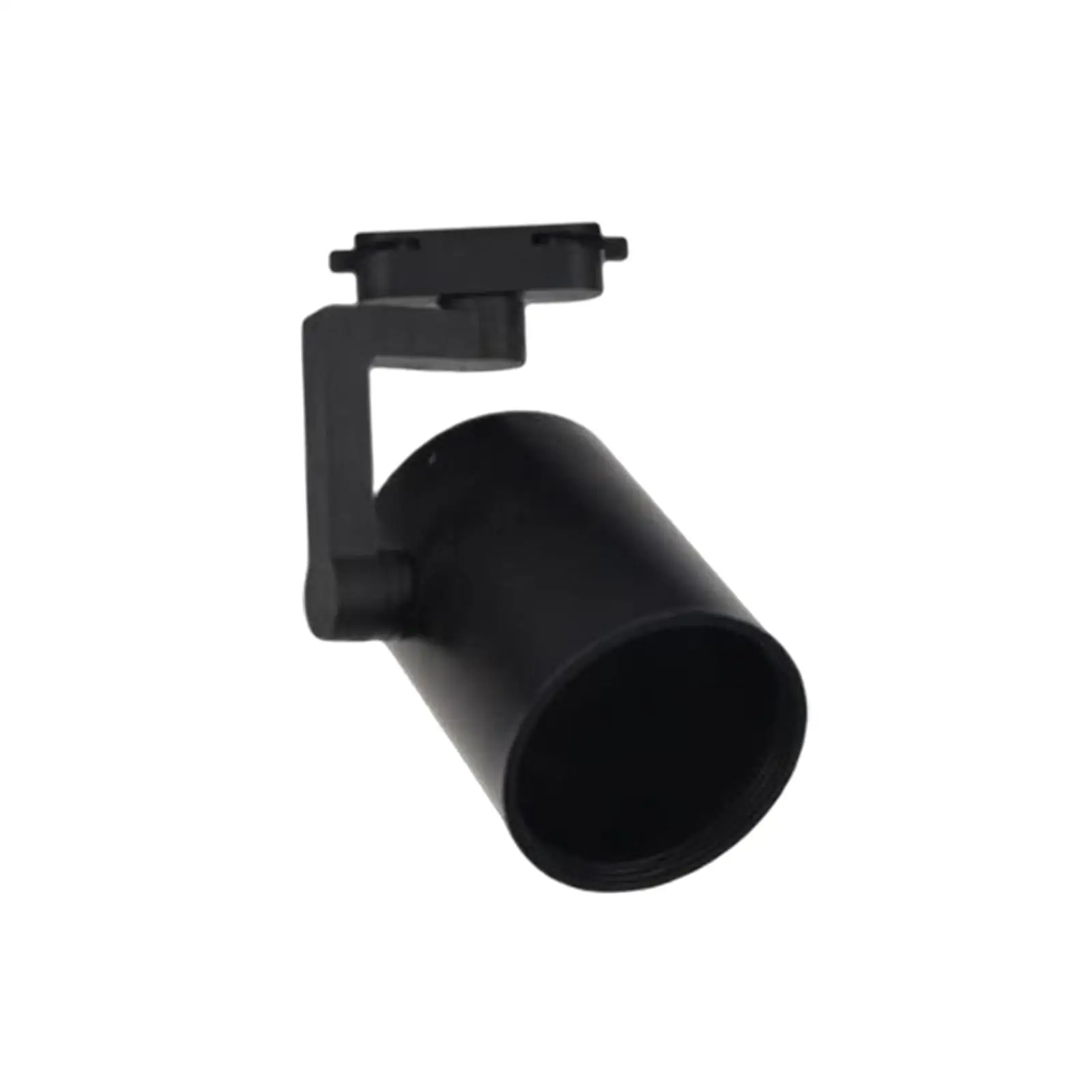 Adjustable Par30 Spotlight Track Lamp Cover Lampshade Holder E27 Base Black Accessory Sturdy for Living Room Durable Lightweight