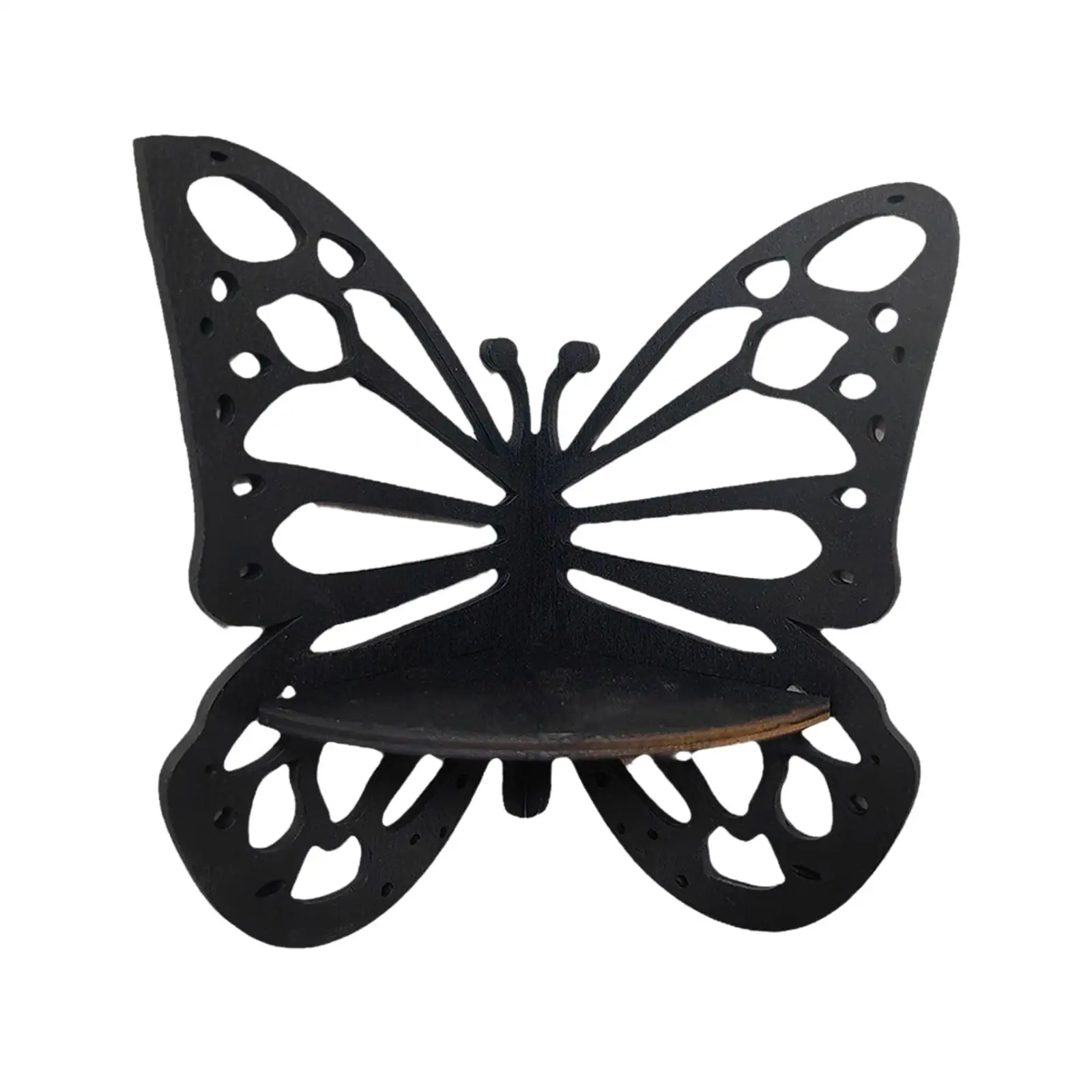 Butterfly Corner Shelf Boho Wall Shelves Book Storage Butterfly Wall Hanging Shelf for Cafe Bathroom Office Bedroom Kitchen