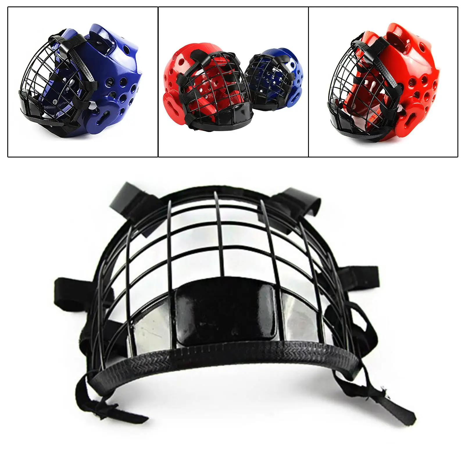Metal Taekwondo guard Protection Protector Training Gear Face Guard for Boxing Sparring Kickboxing Grappling Muay Thai