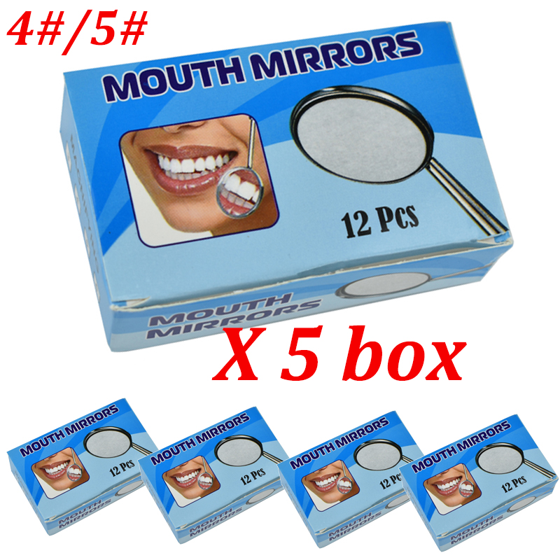 Best of 60Pcs Dental Mouth Mirror Head Stainless Steel Odontoscope Mirror Handle Accessory Dental Dental Tool Teeth Care Mirrors Reviews & Tips